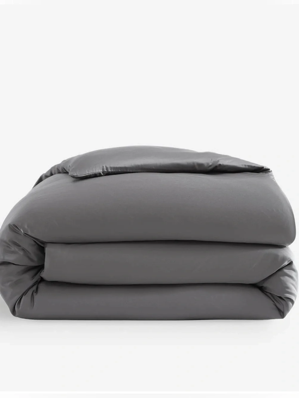 Sunday Citizen Duvet Cover Full Queen Granite Gray NWT Luxury Bamboo Cover Only